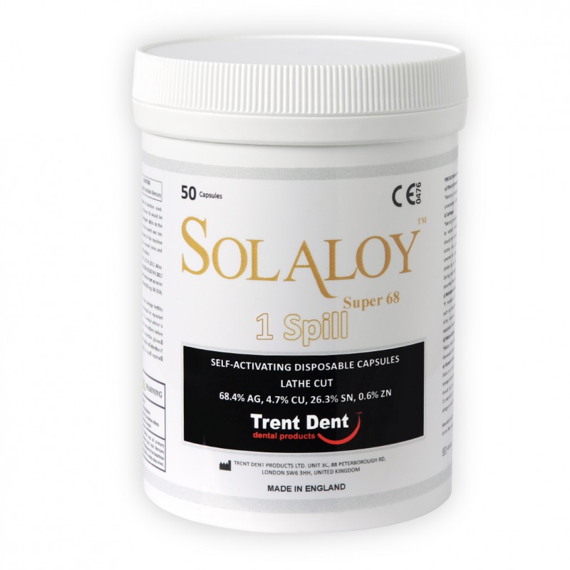 آمالگام کپسولی 1واحدی سولالوی سوپر 68-Solaloy super