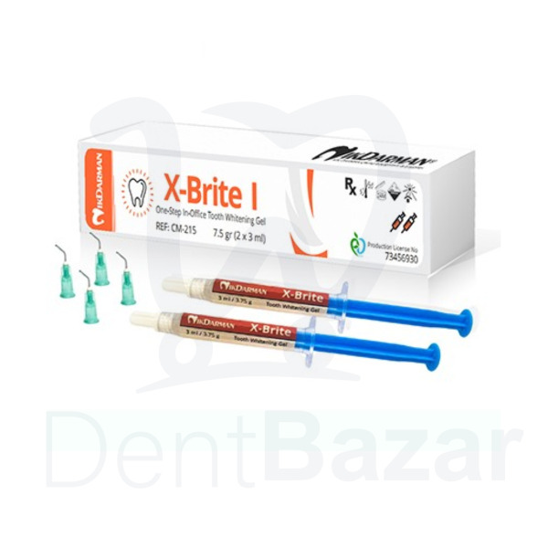 ژل سفیدکننده دندان بلیچینگ( آفیس) نیک درمان | Nik Darman X-Brite I(تک جزئی)