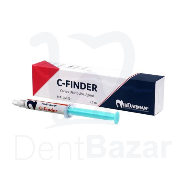 ژل آشکارساز پوسیدگی نیک درمان | c-finder