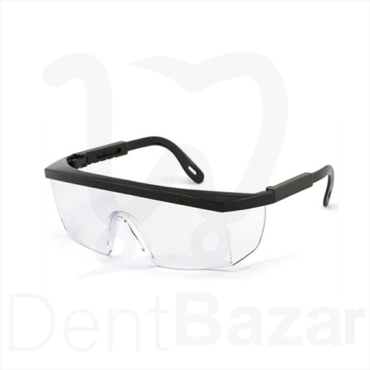 عینک محافظ فریم مشکی ضدبخار | Protective Safety Glasses SAM