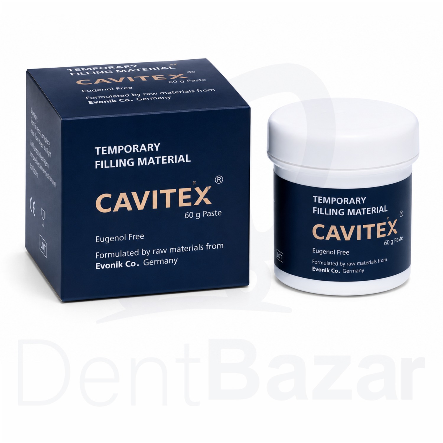 خمیر پانسمان موقت 60 گرمی پارلا | Parla CAVITEX