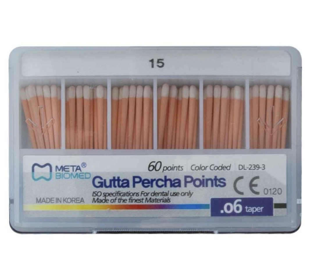 گوتا پرکا 6 درصد متا | Meta Gutta Percha Points