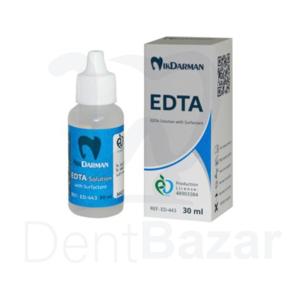 محلول ادتا 17%- 30ml نیک درمان | Nik Darman EDTA