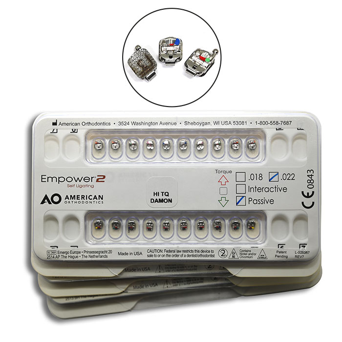 براکت سلف لیگیتینگ American Orthodontics Empower2