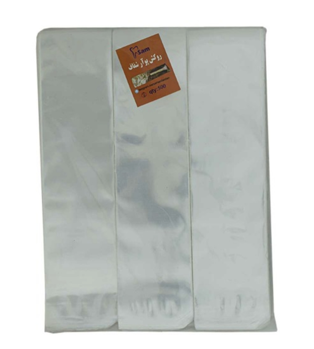 روکش پوآر نایلونی شفاف 500 عددی