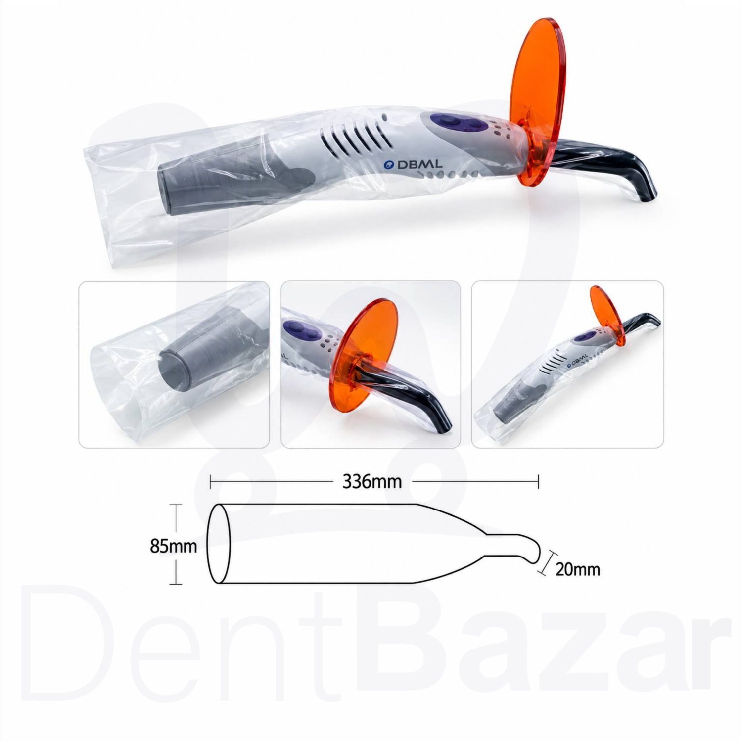 روکش لایت کیور تفنگی  | Curing Light Sleeves SaM