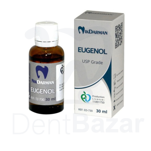 اوژنول خالص 30ml نیک درمان | EUGENOL
