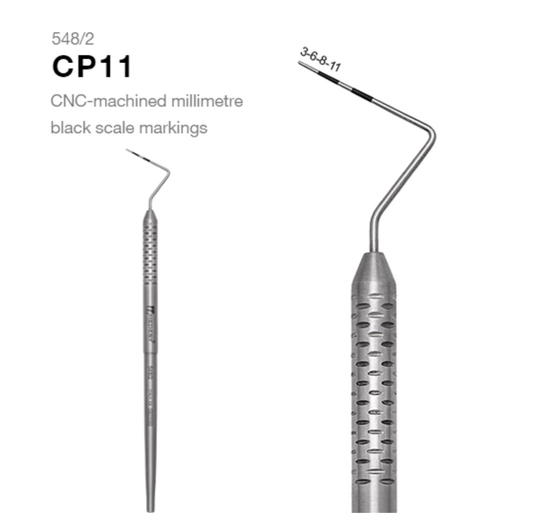 پروب مدرج Sonda Parodontale