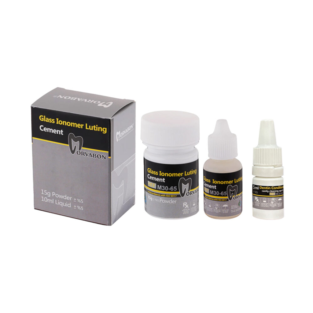 سمان گلاس یونومر مروابن Glass lonomer Morvabon