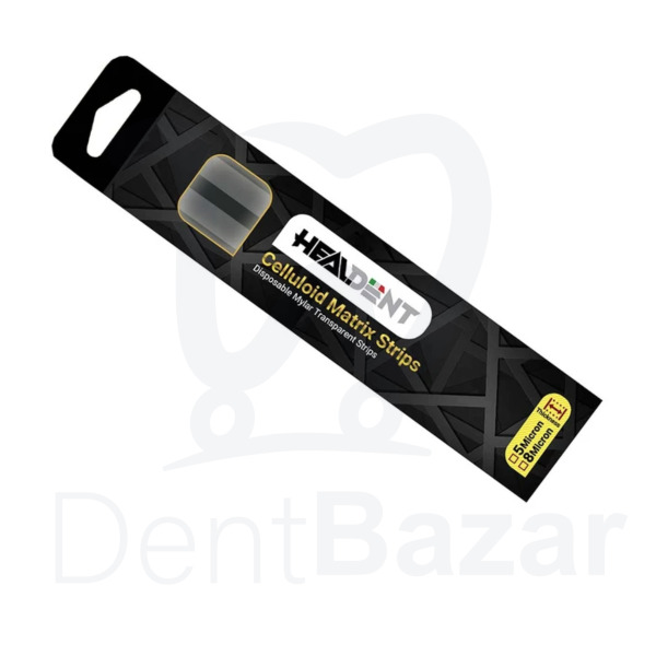 نوار سلولوییدی شفاف صاف هیلدنت کد 901 (100 عددی) | Dental Celluloid Strips 