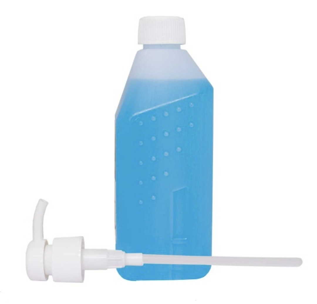 محلول ضدعفونی کننده دست 500 میل به همراه پمپ