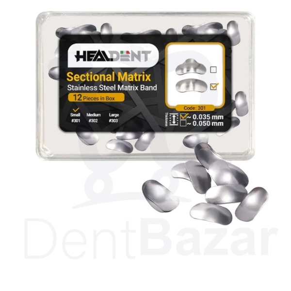 سکشنال ماتریکس ساده 12 عددی هیلدنت | Heal Dent