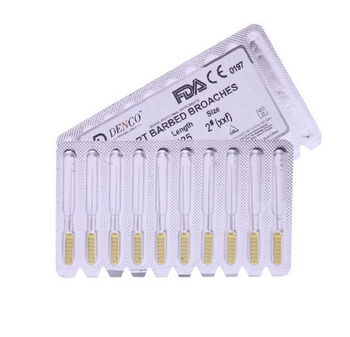 باربروچ دنکو طول ۲۵ میلی‌متر | DENCO Barbed Broaches