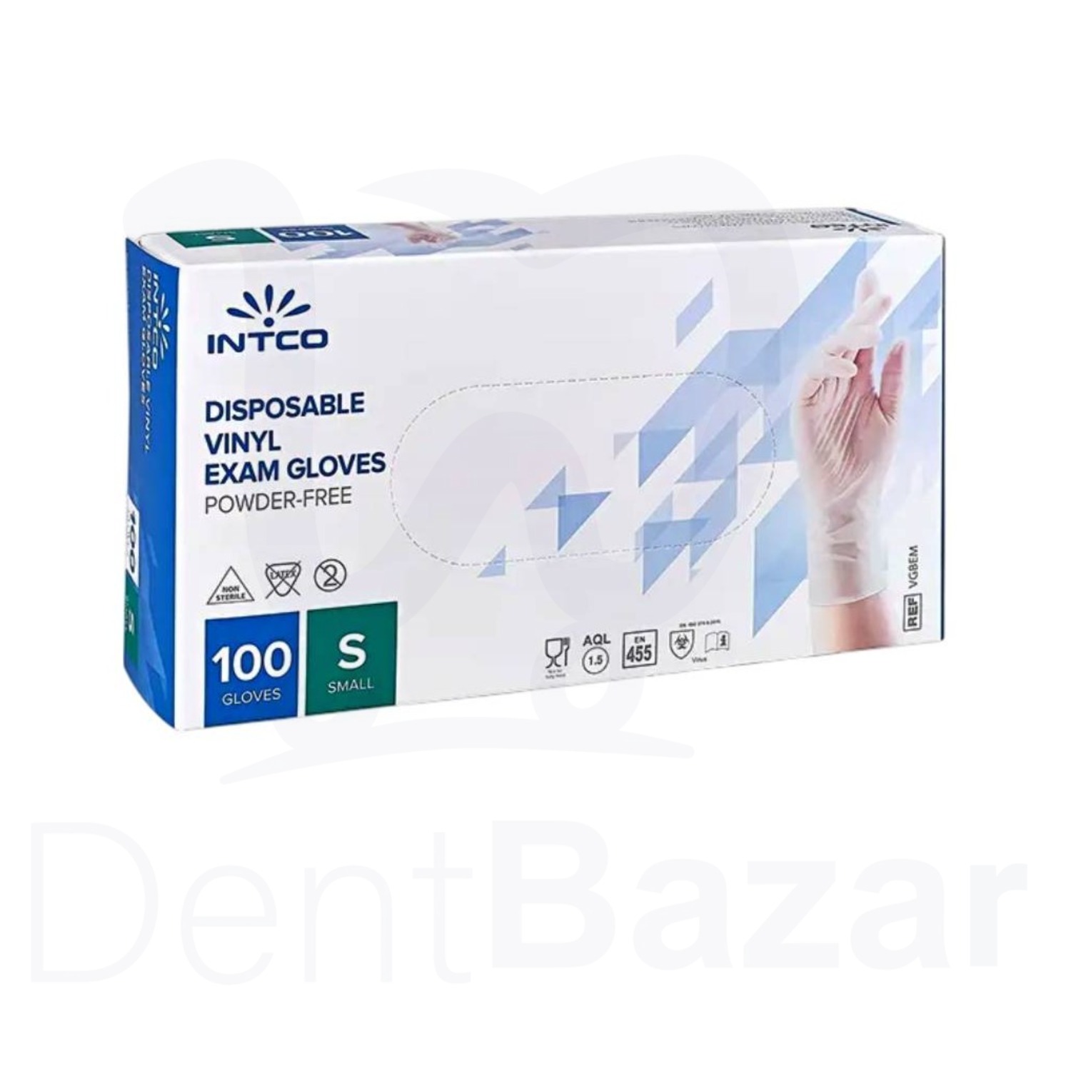 دستکش وینیل اینتکو (کارتن 1000عددی) | INTCO Vinyl