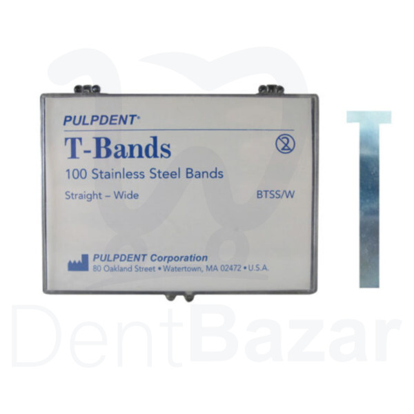 تی بند استیل پالپ دنت | Pulpdent T-Bands