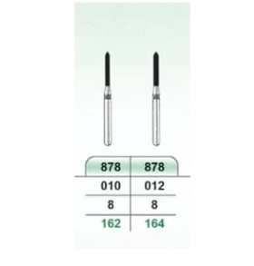 فرز الماسه تراش سبز چمفر متوسط کد 878 برند K.V.H