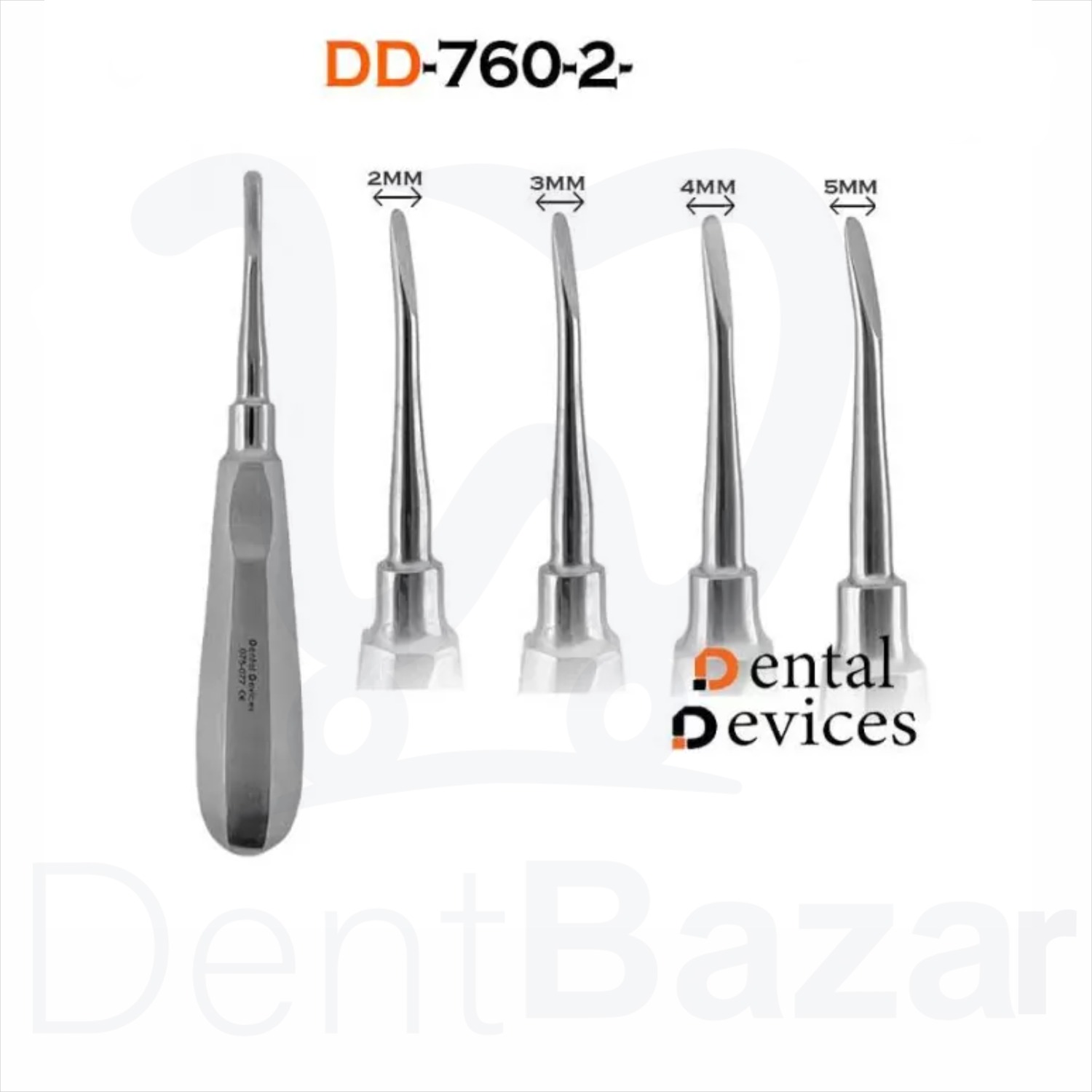 الواتور کوپلن لوکساتور دنتال دیوایس (7 سایز) |  Dental Devices Elevator coupland