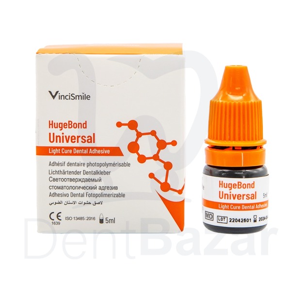 باند یونیورسال نسل 8 هیوج | Huge Universal Bond | حاوی MDP با ضخامت 4 میکرون (5ml)
