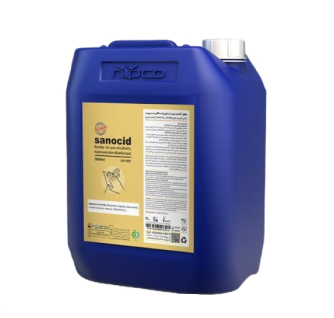 محلول ضدعفونی کننده دست سانوسید پلاس Sanocid Plus 
